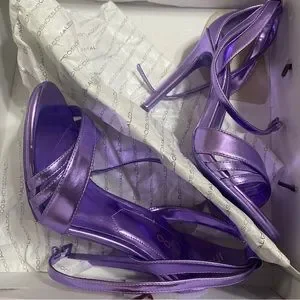 ALDO●コルビーウェッジサンダル - Purple Aldo Grandwalk Purple Lilac Loafer Chunky Sole Platform Croc